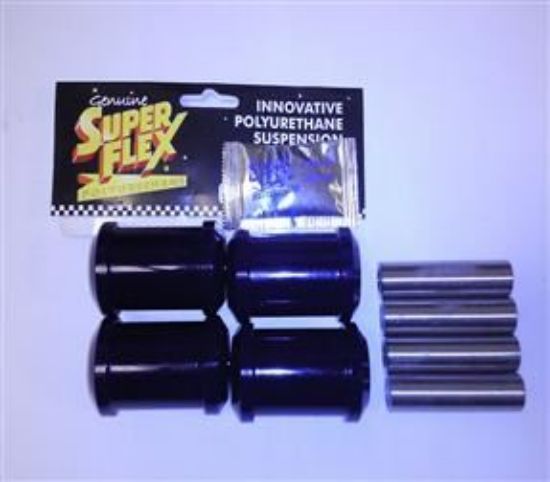 Picture of REAR TRAILING ARM BUSH SET SUPERFLEX - POLYURETHANE STAG/TR6/200/2500(137599P)