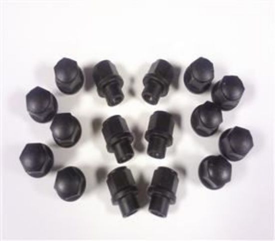 Picture of ALLOY WHEEL NUT STEEL- SET BLACK (16)(UKC5403BK)