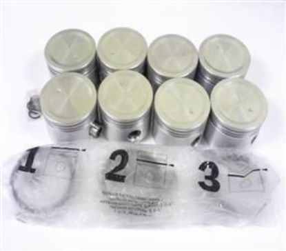 Picture of PISTON SET STANDARD INC RINGS - COUNTY S1 SPEC(JPS156/1)