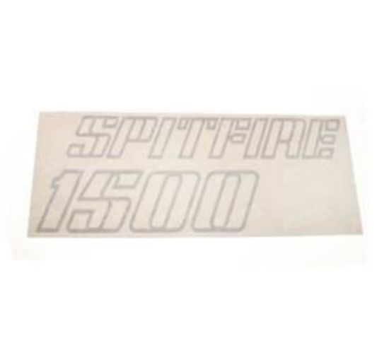 Picture of DECAL FRONT SILVER SPITFIRE 1500(YKC1455)