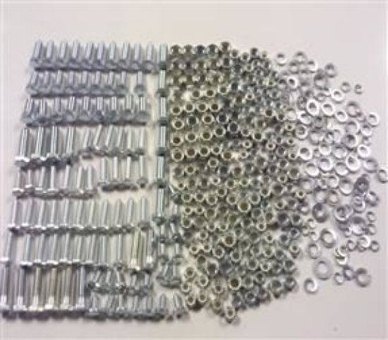 Picture of BOLTS NUTS NYLOCS WASHERS AND SPRING WASHER KIT UNF APPROX 400 PCS(BFK0)