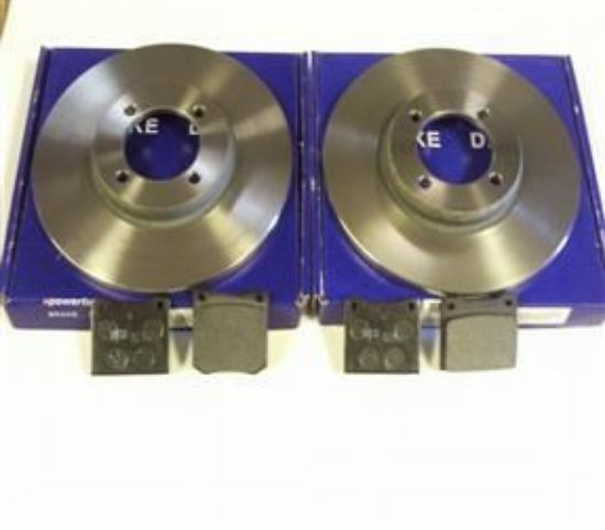 Picture of BRAKE DISCS AND PADS SET MK3 1V + 1500/HERALD 13/60AXLE SET(208715K)