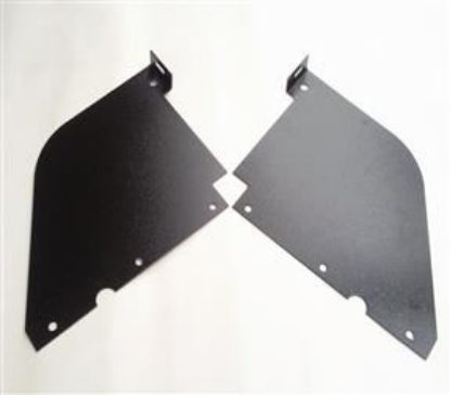 Picture of RADIATOR SIDE PANELS POWDER COATED BLACK SPITFIRE(706843-4SSB)