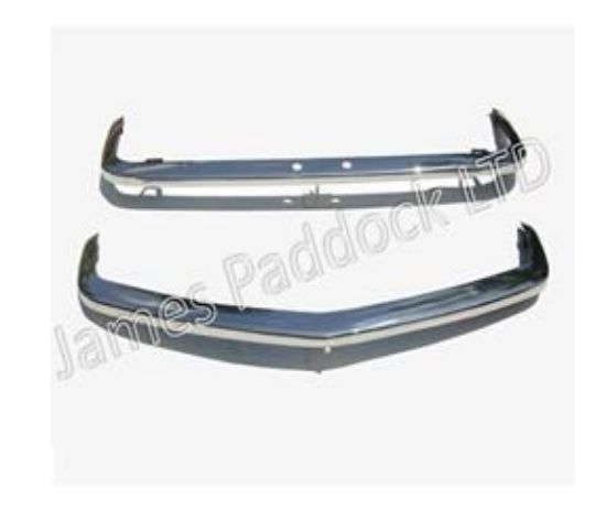 Picture of BUMPER SET SPITFIRE MKIV-1500(TO FH116001)/GT6MK3 STAINLESS STEEL HIGH GRADE (304/1.4301(JPG701)