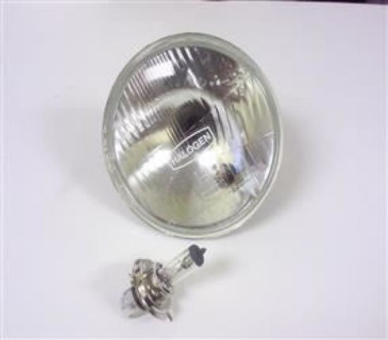 Picture of HALOGEN HEADLAMP LUCAS DIP BEAM LHD INC BULB(519547LHD)