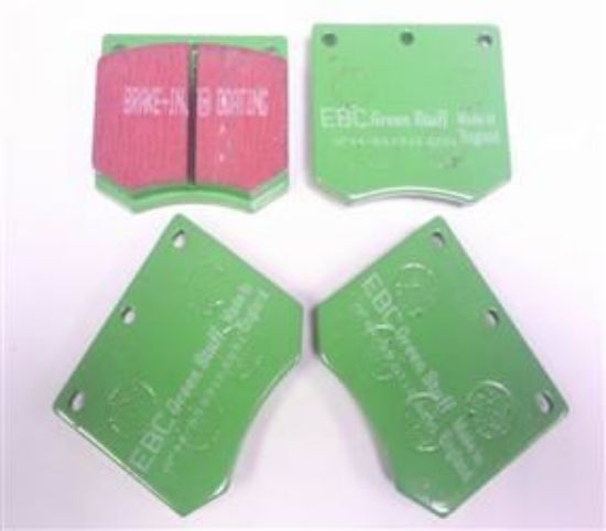 Picture of BRAKE PADS SET  KE12390 ONWARDS  GREEN STUFF KEVLAR(GBP216G)