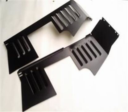 Picture of ENGINE SIDE BOARDS PAIR ALLOY POWDER COATED BLACK GT6(905222SSB)