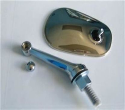 Picture of WING MIRROR ASSEMBLY OVAL HEAD HER/VIT(GAM101)