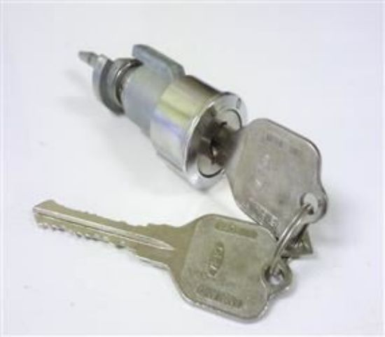 Picture of STEERING LOCK BARREL & KEYS CEM TYPE EARLY 2000/2500(215804B)