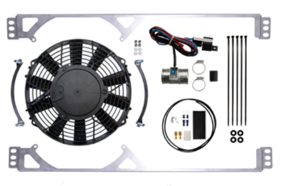 Picture of SPITFIRE ELECTRIC FAN KIT FOR WIDE RADIATOR 22" NEGATIVE EARTH REVOTEC (JPR544W)