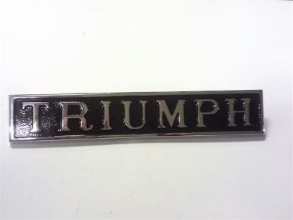 Picture of BADGE BOOT LID TRIUMPH -  VIT 2 LITRE MK2/HERALD 1360(623822)