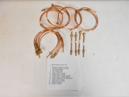 Picture of COPPER BRAKE PIPE KIT IMPERIAL/METRIC RHD(JPX422)