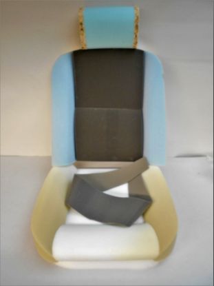 Picture of SEAT FOAM KIT L/H 74-76 HEADREST MODELS(JPX907/3)