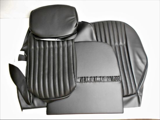 Picture of FRONT SEAT RECOVERING KIT S1 RH BLACK (NOT HIGH BACK) (JPS870/R1BLK)