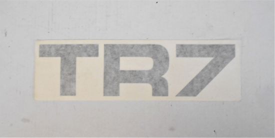 Picture of TR7 BOOTLID BADGE BLACK(YKC4216)