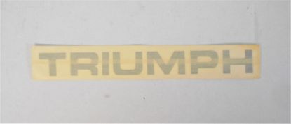 Picture of TRIUMPH BOOTLID BADGE SILVER(YKC4207)