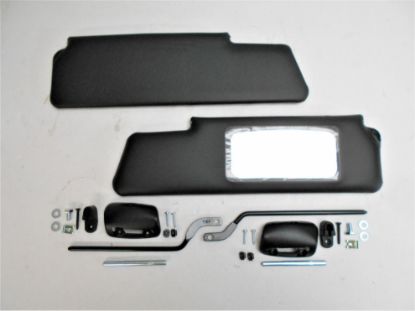 Picture of SUNVISOR KIT BLACK RHD TR6/SPIT 1 - 111(823421KRHD)