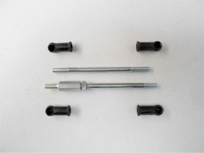 Picture of CARBURETTOR LINK ROD KIT WITH NYLON BALLJOINTS(JPS477K)