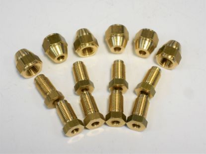 Picture of BRAKE PIPE ENDS KIT BRASS 1600 MODELVIT (JPH424)