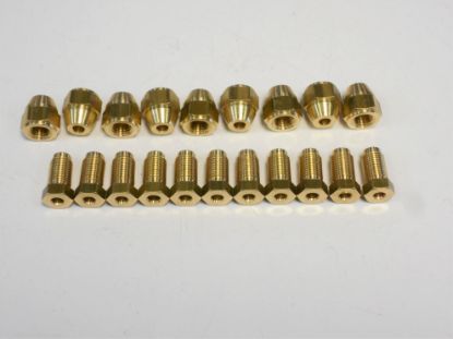 Picture of BRAKE PIPE ENDS KIT BRASS 2L MK2 (JPV424)