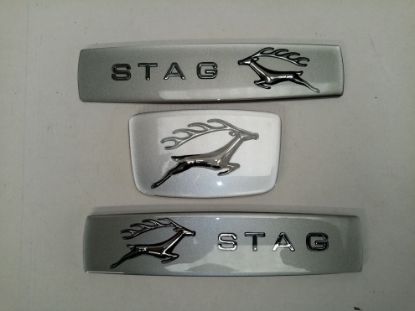 Picture of GRILLE/WING BADGE INSERTS S1 SET OF 3(JPS796)