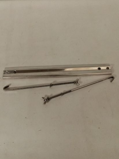 Picture of BATTERY CLAMP AND RODS TR6/TR7 S/STEEL(JPX536)