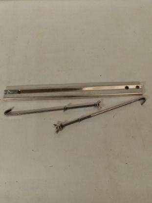 Picture of BATTERY CLAMP AND RODS TR6/TR7 STAINLESS STEEL(JPX536)