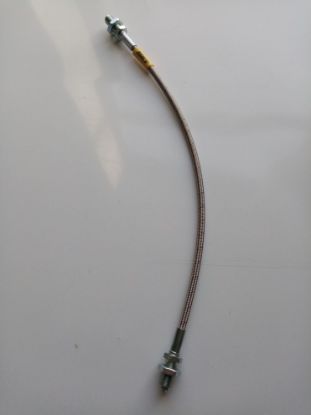 Picture of BRAKE HOSE REAR BRAIDED S/STEEL(GBH219S)