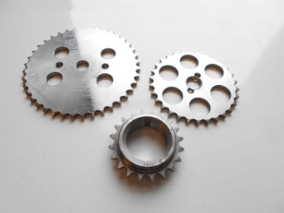 Picture of SPROCKET SET (CAMSHAFT, JACKSHAFT, CRANKSHAFT)TR7/DOLOMITE 1850(JPT124)