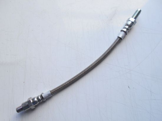 Picture of BRAKE HOSE REAR BRAIDED STAINLESS STEEL(SHORT DRIVESHAFT MODELS) UP TO FH50000/HERALD(GBH175S)