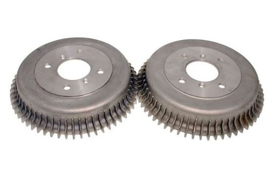 Picture of BRAKE DRUM REAR AL-FIN PAIR SPITFIRE/HERALD (201246UR)