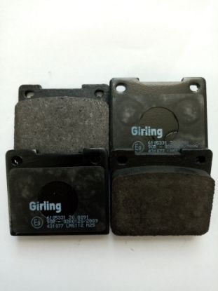Picture of BRAKE PAD SET GIRLING MKIII  IV/1500/HERALD 13/60/1300 FWD TYPE 14(GBP574)