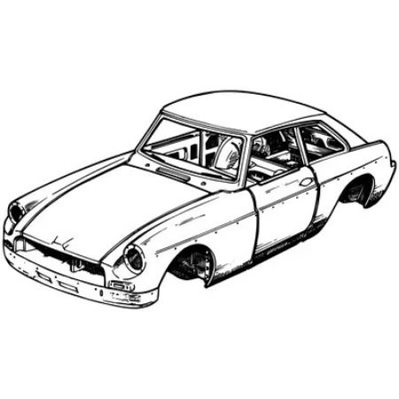 Picture for category MGB BODY PANELS STEELCRAFT 