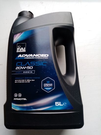 Picture of ENGINE OIL FAI CLASSIC 20/50(GGL 5044X)